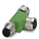SAC-3P-M12T/2XM12 B PE 1519723