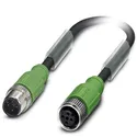 SAC-4P-M12MS/ 0,3-PUR/M12FS SH 1500842