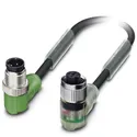 SAC-4P-M12MR/0,3-PUR/M12FR-3L 1668755