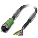 SAC-8P- 5,0-PUR/M12FS 1520369