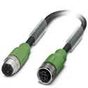 SAC-3P-M12MS/ 0,3-PUR/M12FS SH 1500800