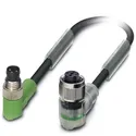 SAC-3P-M 8MR/ 0,3-PUR/M12FR-2L 1682469
