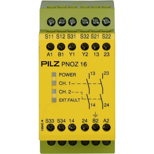 PNOZ 16 230VAC 24VDC 2n/o 774066