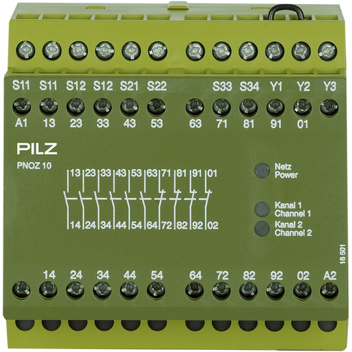 PNOZ 10 24VDC 6n/o 4n/c 774009