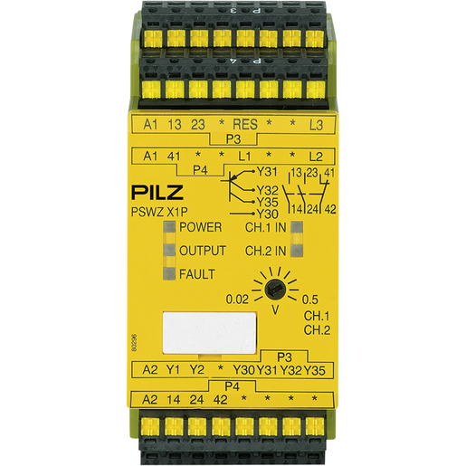 PSWZ X1P C 0,5V/24-240VACDC 2n/o 1n/c2so 787949
