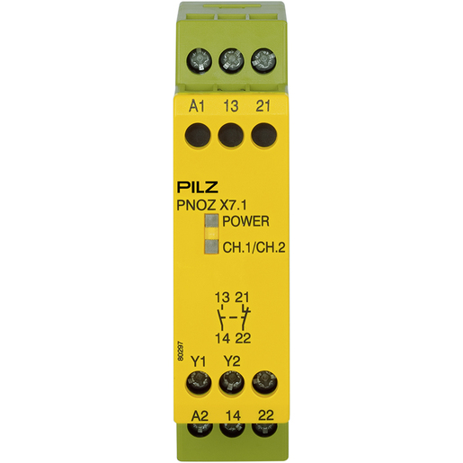PNOZ X7.1 24VAC/DC 1n/o 1n/c 774051