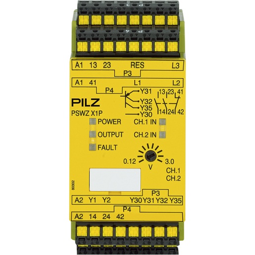 PSWZ X1P C 3V/24-240VACDC 2n/o 1n/c2so 787950
