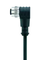Kupplung 8pol M12x1 mit 5m Kabel schwarz 1035121